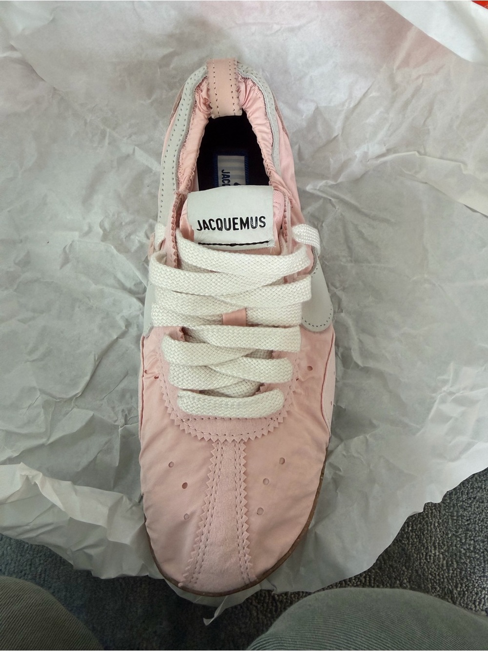 NWT Rare Jacquemus Pink & White Women's Moon Shoe 7.5 - Picture 12 of 13